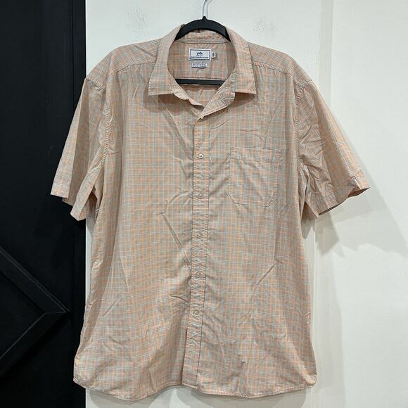 Southern Tide Other - Southern Tide Men’s Intercoastal Plaid Performance Shirt XL Short Sleeve Button